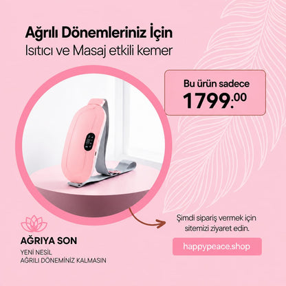 🌸 Regl Döneminde Konforun Yeni Hali: Akıllı Isıtıcı Destek